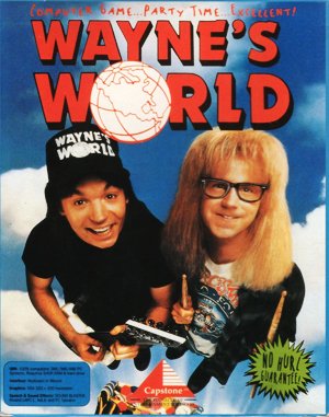 Wayne’s World DOS front cover