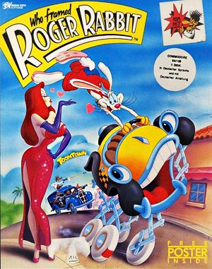 Who Framed Roger Rabbit DOS front cover