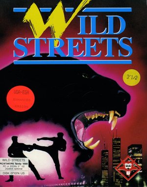 Wild Streets DOS front cover