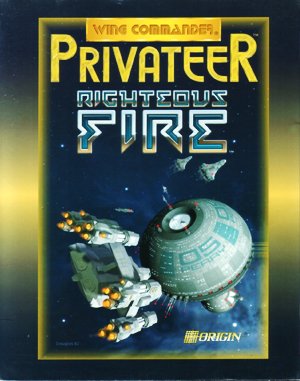 Privateer: Righteous Fire DOS front cover