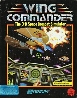 Wing Commander DOS front cover