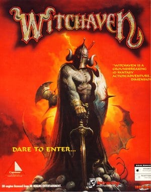 Witchaven DOS front cover
