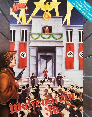 Wolfenstein 3D DOS front cover