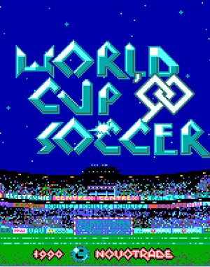 World Cup Soccer DOS front cover