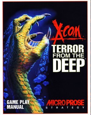 X-COM: Terror from the Deep DOS front cover