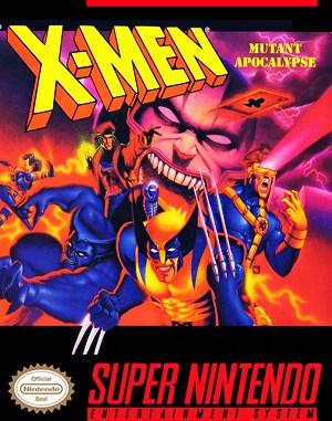 X-Men: Mutant Apocalypse SNES front cover