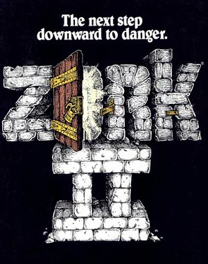 Zork II: The Wizard of Frobozz DOS front cover