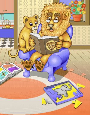 Zurk’s Learning Safari DOS front cover