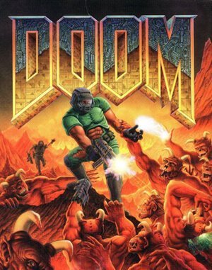 Cubierta frontal de Doom DOS