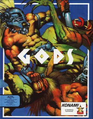 Gods DOS front cover