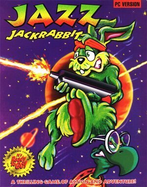 Jazz Jackrabbit DOS front cover