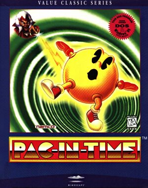 Pac-In-Time DOS front cover