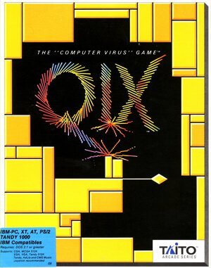QIX DOS front cover