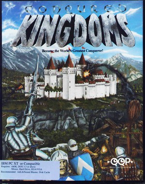 Conquered Kingdoms DOS front cover