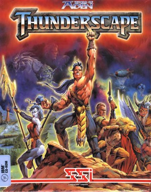 World of Aden: Thunderscape DOS front cover