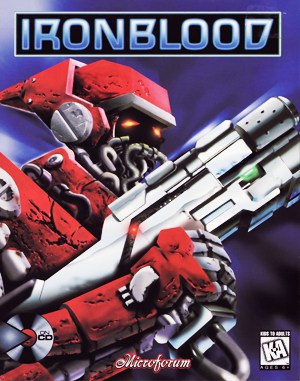 Iron Blood DOS front cover