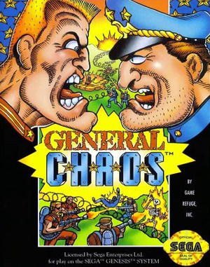 General Chaos Sega Genesis front cover