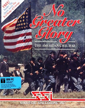 No Greater Glory: The American Civil War DOS front cover