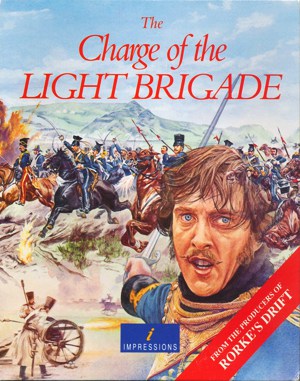 The Charge of the Light Brigade DOS front cover