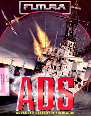 Gelişmiş Destroyer simülatörü DOS ön kapağı