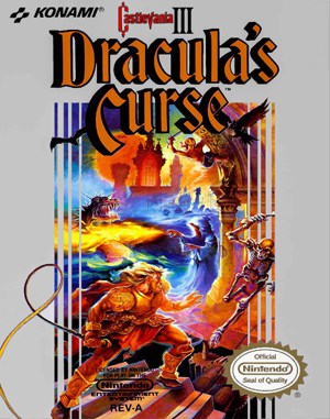 Castlevania III: Dracula’s Curse NES  front cover
