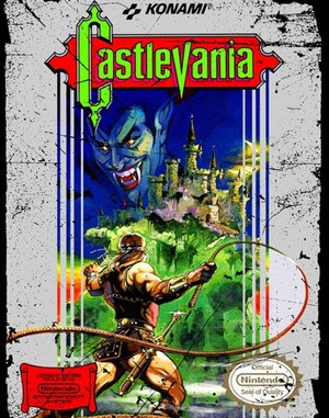 Castlevania NES  front cover