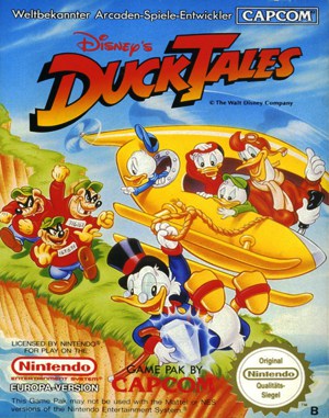 Disney’s DuckTales NES  front cover