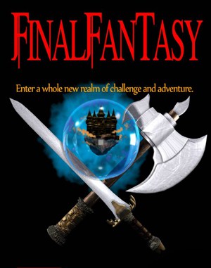 Final Fantasy NES  front cover