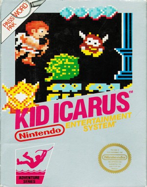 Kid Icarus NES  front cover