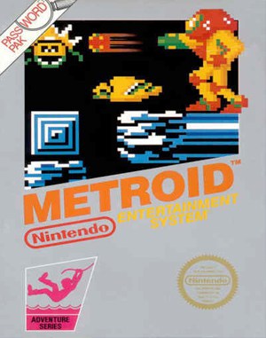 Metroid NES  front cover