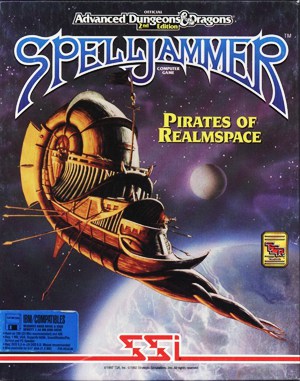 Spelljammer: Pirates of Realmspace DOS front cover
