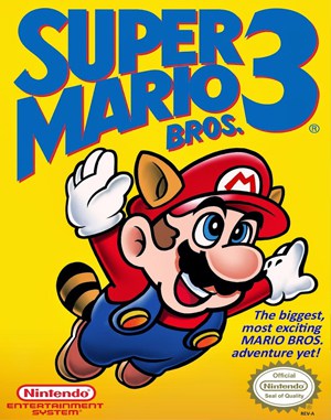 Super Mario Bros. 3 NES Преден капак