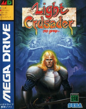 Light Crusader Sega Genesis front cover