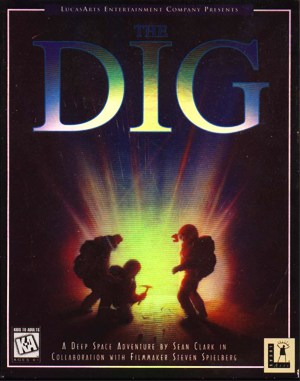 The Dig DOS front cover
