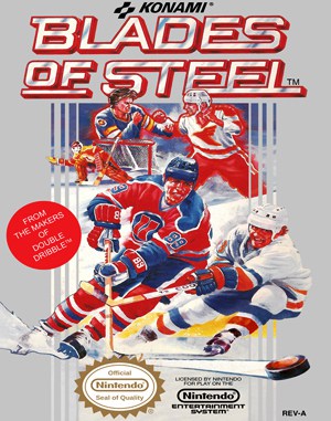 Blades of Steel NES  front cover
