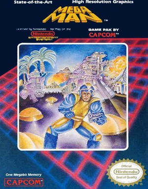 Mega Man NES  front cover