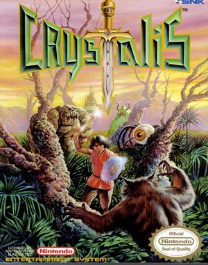 Crystalis NES  front cover