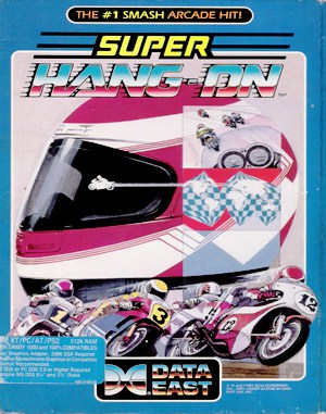 Super Hang-On DOS front cover