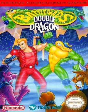 Battletoads & Double Dragon: The Ultimate Team NES  front cover