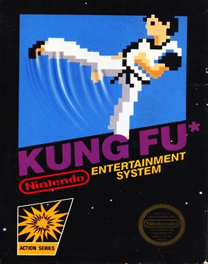 Kung-Fu Master NES  front cover