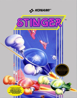 Stinger NES  front cover