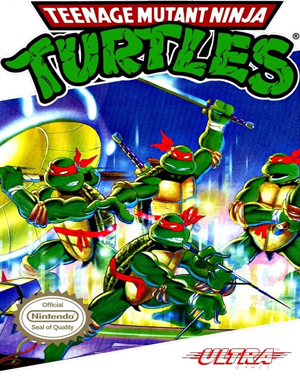 Teenage Mutant Ninja Turtles NES  front cover
