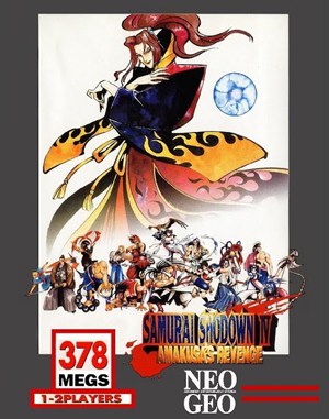 Samurai Shodown IV: Amakusa’s Revenge Neo Geo front cover
