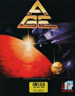 A.G.E.: Advanced Galactic Empire DOS front cover