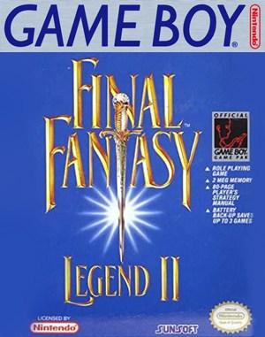 Final Fantasy Legend II Game Boy front cover