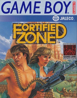 Fortified Zone Game Boy front cover