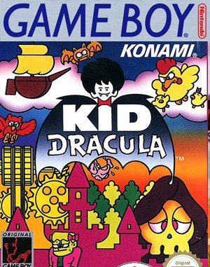 Kid Dracula Game Boy front cover