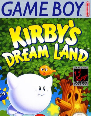 Kirby’s Dream Land Game Boy front cover