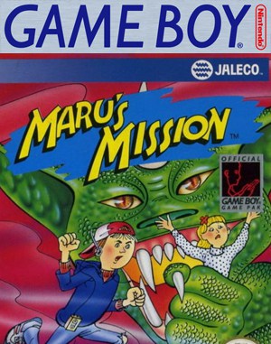 Maru’s Mission Game Boy front cover