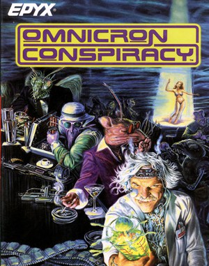 Omnicron Conspiracy DOS front cover